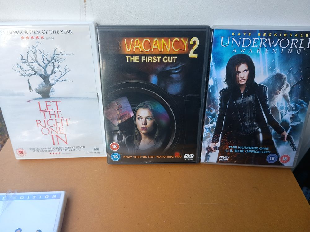 Lot 122: Horror dvd lot