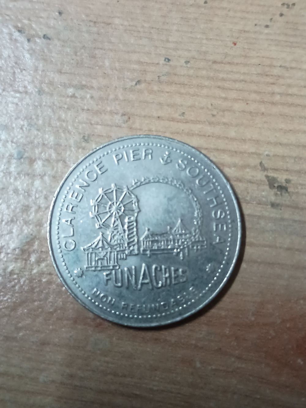 Lot 139: Clearance pier vintage token
