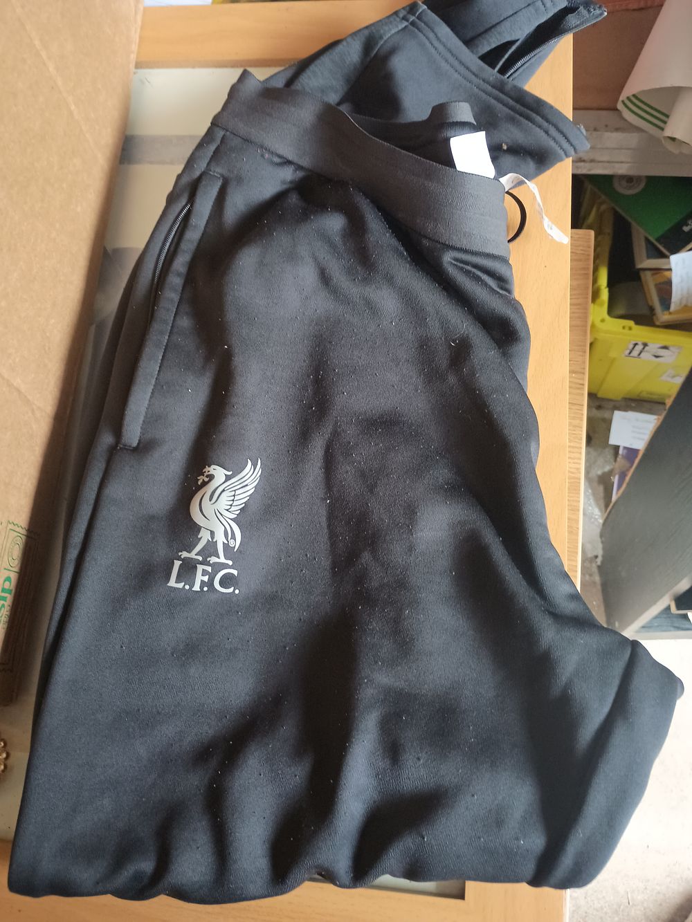 Lot 176: Liverpool FC trousers