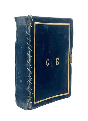 (П) Священное евангелие. / Москва. Синодальная типография, 1838 г. 18,5 х 12,5 см 
Бархатный 