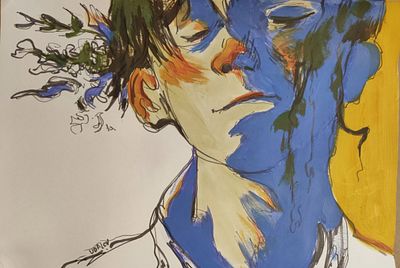 Удалов Константин Николаевич Удалов Константин Николаевич &laquo;Решимость&raquo;. 42 х 59,5 , А2. Бумага 