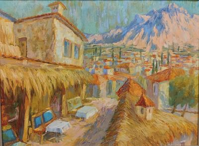 Удалов Константин Николаевич Утро. Жара идёт. 60х80 х.м. 2025 г. 
. Живопись - это настроение и 