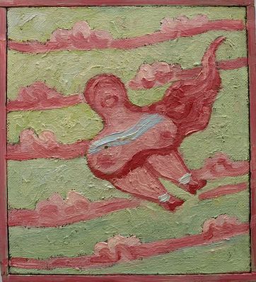 Геннадий Степанович Райшев - Дуся, 1990. Холст, масло 
Геннадий Степанович Райшев (1934–2020) — 