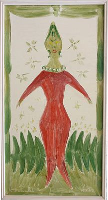 Геннадий Райшев - Королева комаров. Оргалит, масло 
Геннадий Степанович Райшев (1934–2020) — 