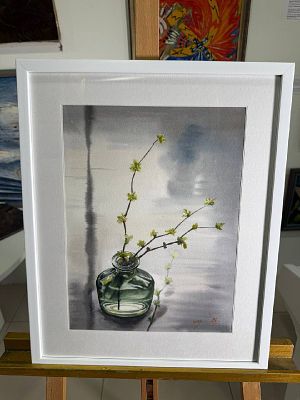 Казьмин Юрий - Чернильница с веткой. Член Творческого Союза художников России. 
Дипломы выставок 