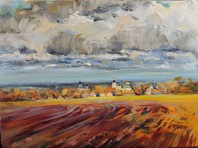 Крупень Светлана - Вид на Хотьково . Крупень Светлана родилась в 1963 году в городе Дубне 