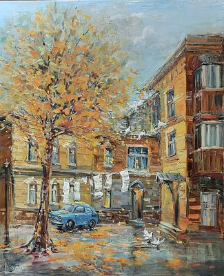 Крупень Светлана - Старый двор. Крупень Светлана родилась в 1963 году в городе Дубне Московской 