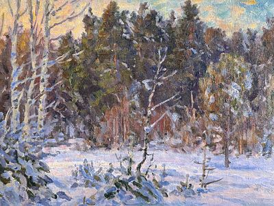 Рудин Пётр Максимович - Зимний лес