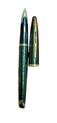 РЕДКАЯ АНТИКВАРНАЯ РУЧКА Waterman CARENE Sea Garden Green 1997-1998. Waterman CAR&Egrave;NE Sea Garden 