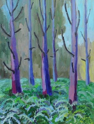 Явишева Татьяна - Море папоротников . Татьяна Явишева родилась в 1953 году в гор. Москве. Любовь к 