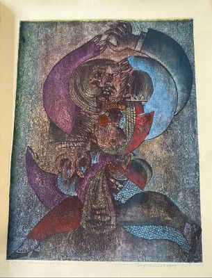 Мессерер Борис Асафович - [ТОП-ЛОТ] ДВЕ АВТОРСКИЕ ЛИТОГРАФИИ БОРИСА АСАФОВИЧА МЕССЕРЕРА 1986 ГОДА
. 