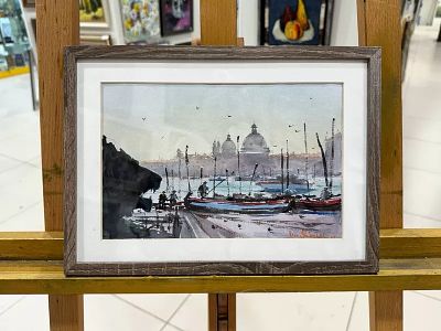 Джабраил Максудов - Венеция, 21х30 см, бумага, акварель. ✨ Джабараил Максудов: поэт акварели 