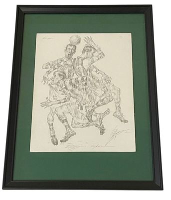 Название: &laquo;Борьба&raquo;, 2022
Бумага, карандаш 
Размер: 40х50
Художник: Сергей Шульга
Цена: 