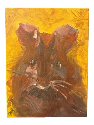 Владимир Ребров - Мышка. Холст, масло 30х40 см