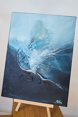 Елена Кашицына - Синяя птица. 30х40 см. Холст, масло. Меня зовут Елена Кашицына - я художник. 