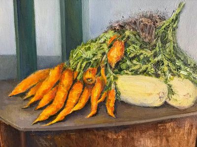 Юрчук Наталья - Фреш для мажора. 30х40 см 
холст, масло 
Наталия Александровна Юрчук — яркая 