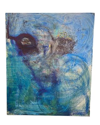 Татьяна Плаксина (Pacha Tati) 
100 &times; 120 см, 
холст, масло. 
