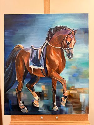 Ирина Уздина - Мечте на встречу. Холст масло, 50х60 см. Ирина Уздина — талантливая русская 