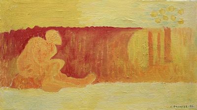 Геннадий Степанович Райшев (1 ноября 1934 – 8 ноября 2020) - Деревенский философ
1994. Холст/ 