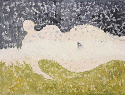 Геннадий Степанович Райшев (1934-2020) - Звёздная ночь
2008 г. ДВП, масло. 64,7x84,8 см. С 