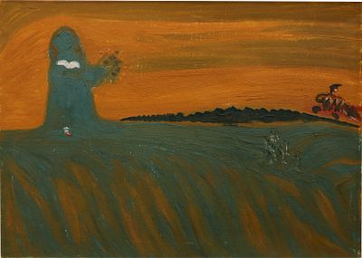 Геннадий Степанович Райшев (1934-2020) - Свидание
1981. Картон, наклеенный на ДВП. масло. Картон: 