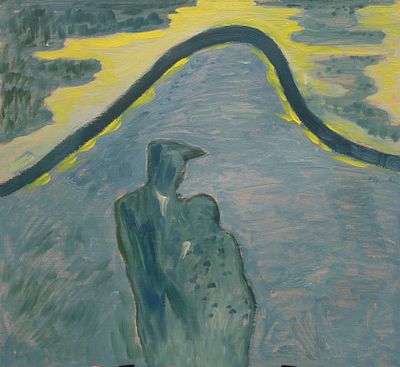 Геннадий Степанович Райшев (1934-2020) - Свидание
2004. ДВП/ масло. 60x66,3 см. С ПОДПИСЬЮ АВТОРА. 