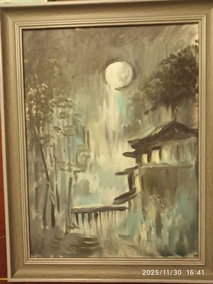 Мария Фотиеева - "Таинство лунной ночи" Холст 30/40 масло