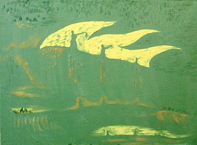 Геннадий Степанович Райшев (1 ноября 1934 – 8 ноября 2020) - Страдания
1996 г. Холст, масло. 61 