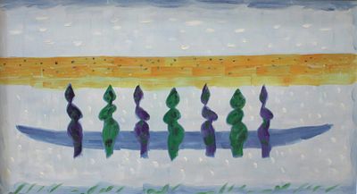 Геннадий Степанович Райшев (1 ноября 1934 – 8 ноября 2020) - Семь женщин и лодка. 2006 г. ДВП 