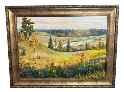 Алексей Алексеевич Данилин 
&laquo;Моя Река-Москва&raquo;, 2020 
Холст, масло 
50х70 