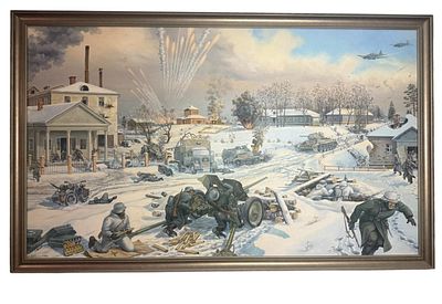 Алексей Алексеевич Данилин 
&laquo;Освобождение&raquo;, 2015 
Холст, масло 
100х170см 