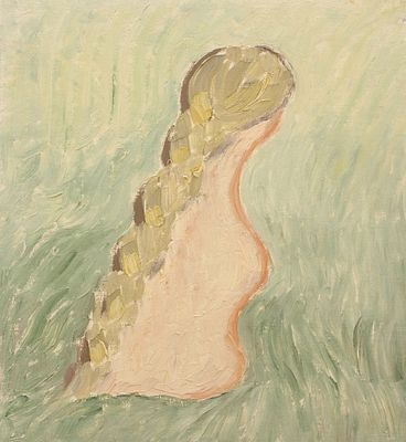 Геннадий Степанович Райшев (1 ноября 1934 – 8 ноября 2020) - Трава - коса.1994-1996 гг. (?). 