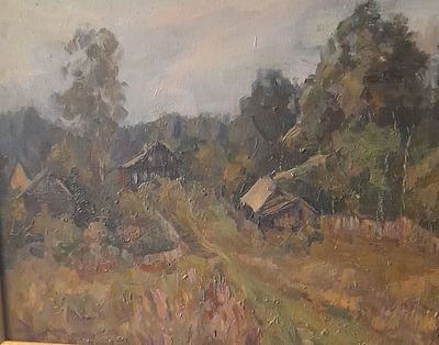 Татьяна Дмитриева - Сумерки, х/м, 30х40