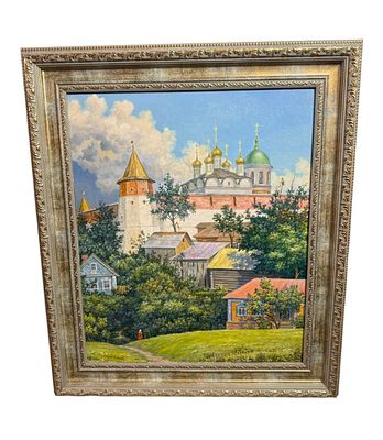 Алексей Алексеевич Данилин 
&laquo;Под стенами Кремля. Зарайск&raquo;, 2024 
Холст, масло 