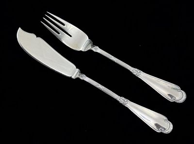 СЕРЕБРО 84 пр! ОРИГИНАЛ ФАБЕРЖЕ! АМПИР! ИДЕАЛЬНЫЙ ПОДАРОК РЫБАКУ И ЛЮБИТЕЛЮ РЫБЫ! 127 гр!. СЕРЕБР 