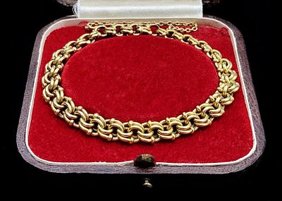 ЗОЛОТО 56 пр! РОСКОШНЫЙ БРАСЛЕТ КРАСИВОГО РУЧНОГО ПЛЕТЕНИЯ! 20 см! 16 гр. ЗОЛОТО 56 ПРОБА! 