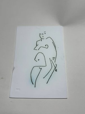 Тема творчества Татьяны Бригадировой - обнаженная модель. Выставки Участник всесоюзных 