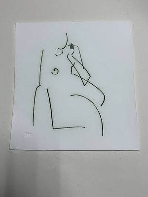 Тема творчества Татьяны Бригадировой - обнаженная модель. Выставки Участник всесоюзных 