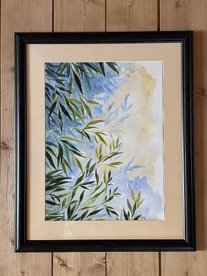 Ирина Цветкова - Ива. Акварель 55*45
