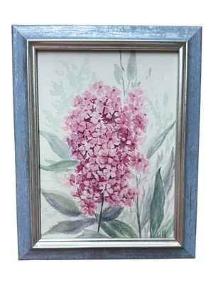 Ирина Цветкова - "Цветок", 20х30 см. Бумага, акварель