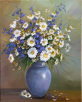 Ирина Уздина - Букет весны, 50х40 см холст, масло