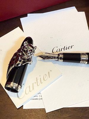 [ТОП-ЛОТ] Cartier Panth&egrave;re Initiated pen. РУЧКА КАРТЬЕ. СЕРТИФИКАТ! 47 ИЗ 188. В ОРИГИНАЛЬНОМ 