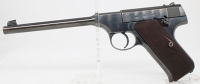 Colt Automatic Target Pistol “Pre-Woodsman” .22 LR Semi-Automatic Pistol, S/N 31006. Colt 