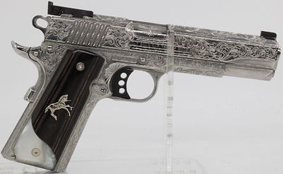 Colt Gold Cup Trophy .45 ACP Semi-Automatic Pistol, S/N GCT050486, Unfired in Box, w/ Letter. Col 