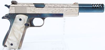 Colt MK IV Series 70 Government Model .45 ACP Semi-Automatic Pistol, S/N 70B37767, 1982 Production. 