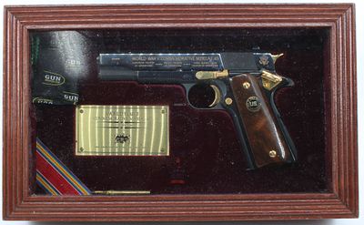 Auto Ordnance M1911A1 .45 ACP WWII Commemorative Semi-Automatic Pistol — S/N WW1717 Never Fired. 