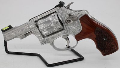 Smith & Wesson Model 317-3 .22 LR AirLite Revolver, S/N CZA7098, w/ Certificate. Smith & Wesson 