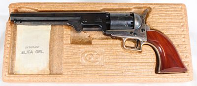 Colt Second Generation 1851 Navy .36 Caliber Black Powder Revolver, S/N 5122, w/ Original Box. Co 