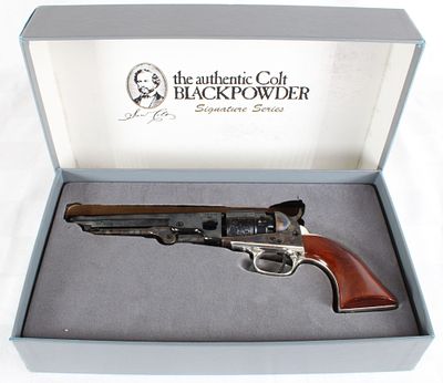 Colt Signature Series 1862 Pocket Navy .36 Caliber Black Powder Revolver, S/N 60132, w/ Original Box