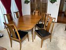 Mid Century Danish Modern Dining Room Suite and More. Beautiful Thomasville Dining Room Suite Image - 10